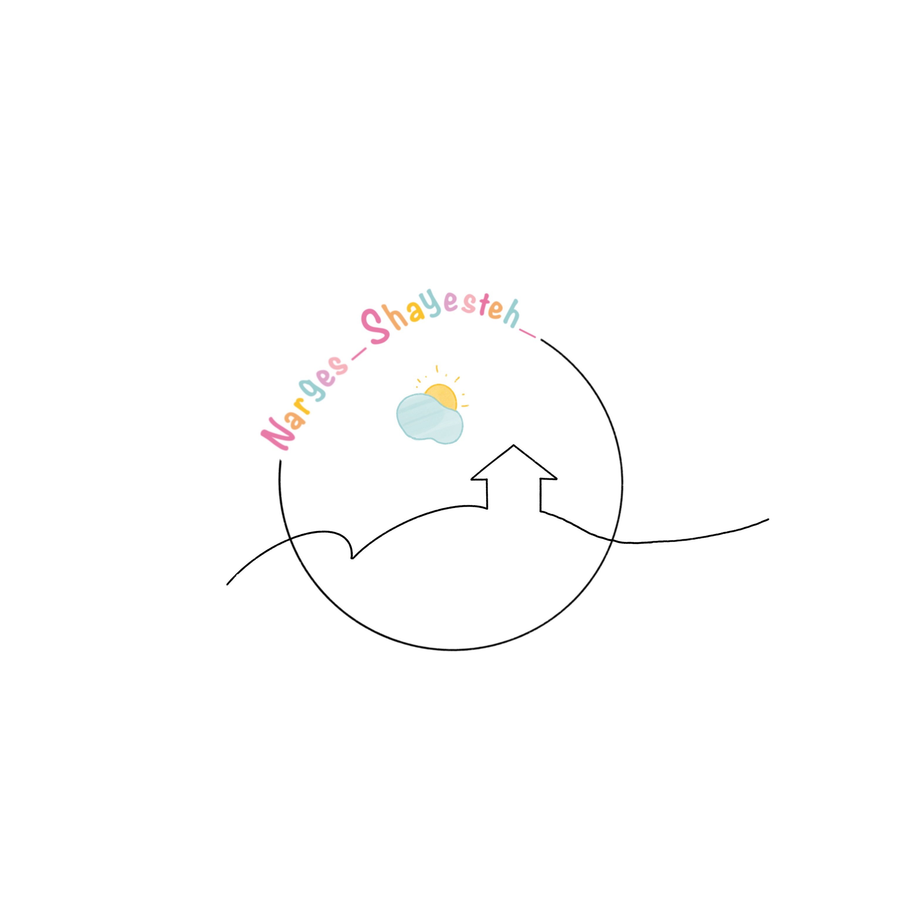 Logo design for a child psychology office | طراحی لوگو برای مطب روانشناسی کودکان
