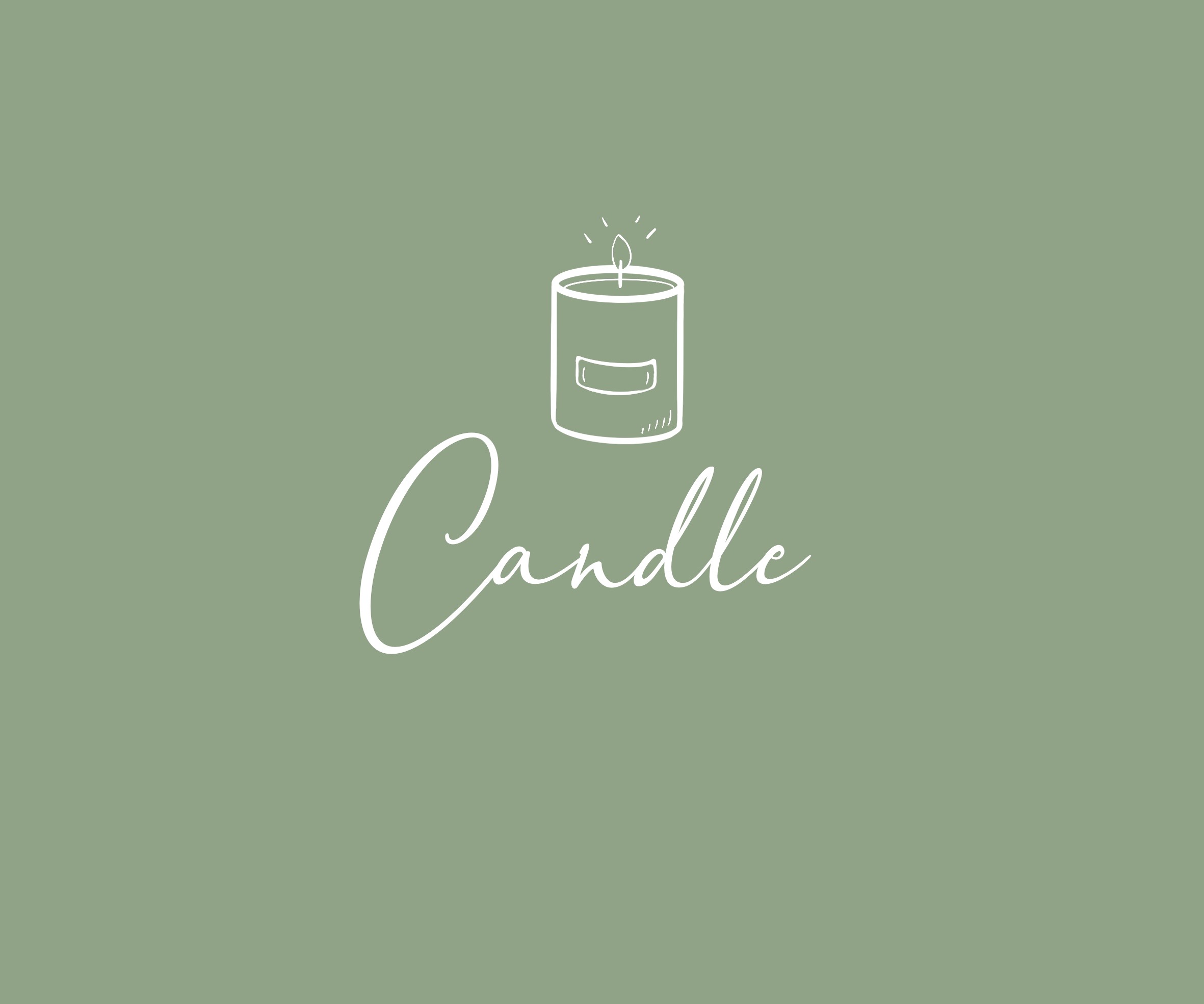 Logo design for candle production page | طراحی لوگو برای صفحه تولید شمع