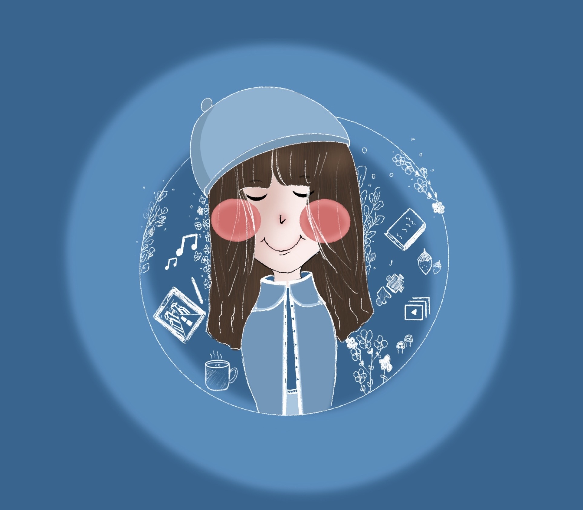 Logo design for a children's illustrator's page | طراحی لوگو برای صفحه یک تصویرساز کودک